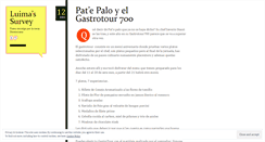 Desktop Screenshot of luimassurvey.wordpress.com