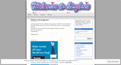 Desktop Screenshot of kinzlove.wordpress.com