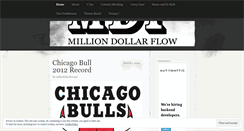 Desktop Screenshot of milliodollarflow.wordpress.com