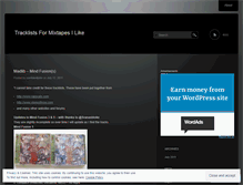Tablet Screenshot of mixtapetracklists.wordpress.com