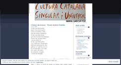 Desktop Screenshot of mariagarciabatx.wordpress.com