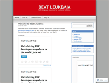 Tablet Screenshot of beatleukemianl.wordpress.com