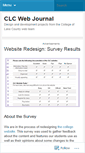 Mobile Screenshot of clcweb.wordpress.com