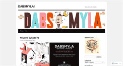 Desktop Screenshot of dabsmyla.wordpress.com