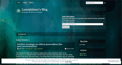 Desktop Screenshot of laranjinhanz.wordpress.com