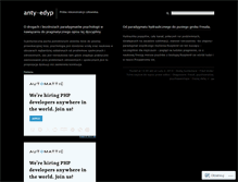 Tablet Screenshot of antyedyp.wordpress.com