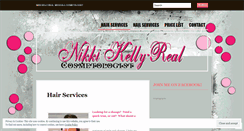 Desktop Screenshot of nikkikellyreal.wordpress.com