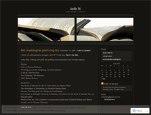 Tablet Screenshot of indielit.wordpress.com