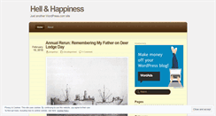 Desktop Screenshot of hellhappiness.wordpress.com