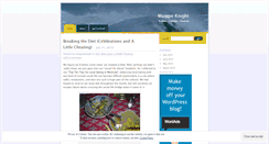 Desktop Screenshot of maggieknight.wordpress.com