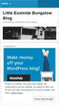 Mobile Screenshot of eastsidebungalow.wordpress.com