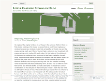 Tablet Screenshot of eastsidebungalow.wordpress.com