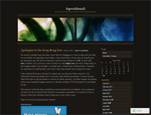 Tablet Screenshot of bigworldsmall.wordpress.com