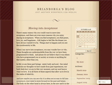 Tablet Screenshot of brianborga.wordpress.com