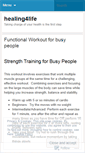 Mobile Screenshot of healing4life.wordpress.com