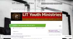Desktop Screenshot of lityouth.wordpress.com