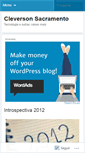 Mobile Screenshot of cleversonsacramento.wordpress.com