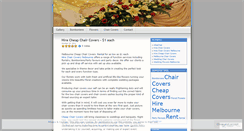 Desktop Screenshot of hirechaircovers.wordpress.com