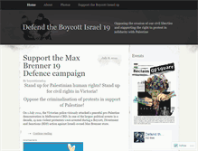 Tablet Screenshot of boycottisrael19.wordpress.com