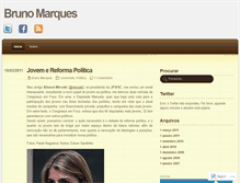 Tablet Screenshot of brunomarques.wordpress.com