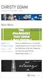 Mobile Screenshot of christygomm.wordpress.com