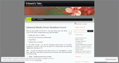 Desktop Screenshot of edtake.wordpress.com