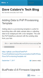 Mobile Screenshot of davecalabro.wordpress.com