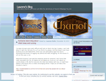 Tablet Screenshot of laurenewells.wordpress.com