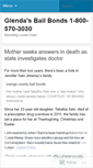 Mobile Screenshot of glendasbailbonds.wordpress.com