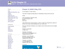 Tablet Screenshot of chapter21ilcu.wordpress.com