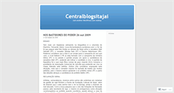 Desktop Screenshot of centralblogsitajai.wordpress.com