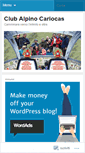 Mobile Screenshot of cariocas.wordpress.com
