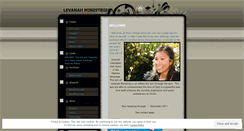 Desktop Screenshot of levanahministries.wordpress.com