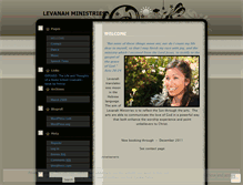 Tablet Screenshot of levanahministries.wordpress.com