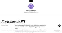 Desktop Screenshot of jessikavenable.wordpress.com
