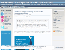 Tablet Screenshot of draftgarcia.wordpress.com