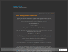Tablet Screenshot of nawwrestling.wordpress.com