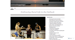 Desktop Screenshot of annalogging.wordpress.com