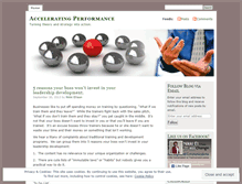 Tablet Screenshot of ellisonpartnersblog.wordpress.com