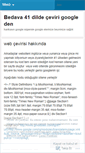 Mobile Screenshot of googleceviri.wordpress.com