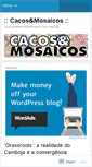 Mobile Screenshot of cacosemosaicos.wordpress.com