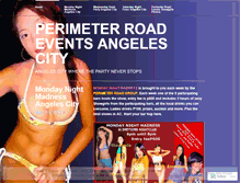 Tablet Screenshot of perimeterroadevents.wordpress.com