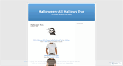 Desktop Screenshot of halloween11.wordpress.com