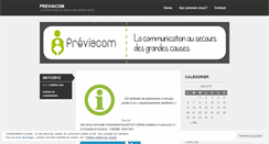Desktop Screenshot of previacom.wordpress.com
