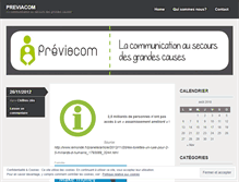 Tablet Screenshot of previacom.wordpress.com