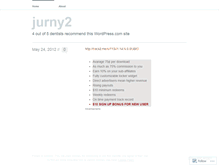 Tablet Screenshot of jurny2.wordpress.com