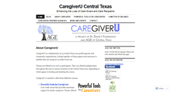 Desktop Screenshot of caregiverucentx.wordpress.com