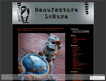 Tablet Screenshot of manufakturalemura.wordpress.com