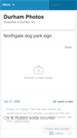 Mobile Screenshot of durhamphotos.wordpress.com