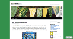 Desktop Screenshot of dawnstitches.wordpress.com